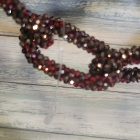 CHICO'S LONG RED LUMI SIBGLE STRAND NECKLACE - Picture 5 of 5
